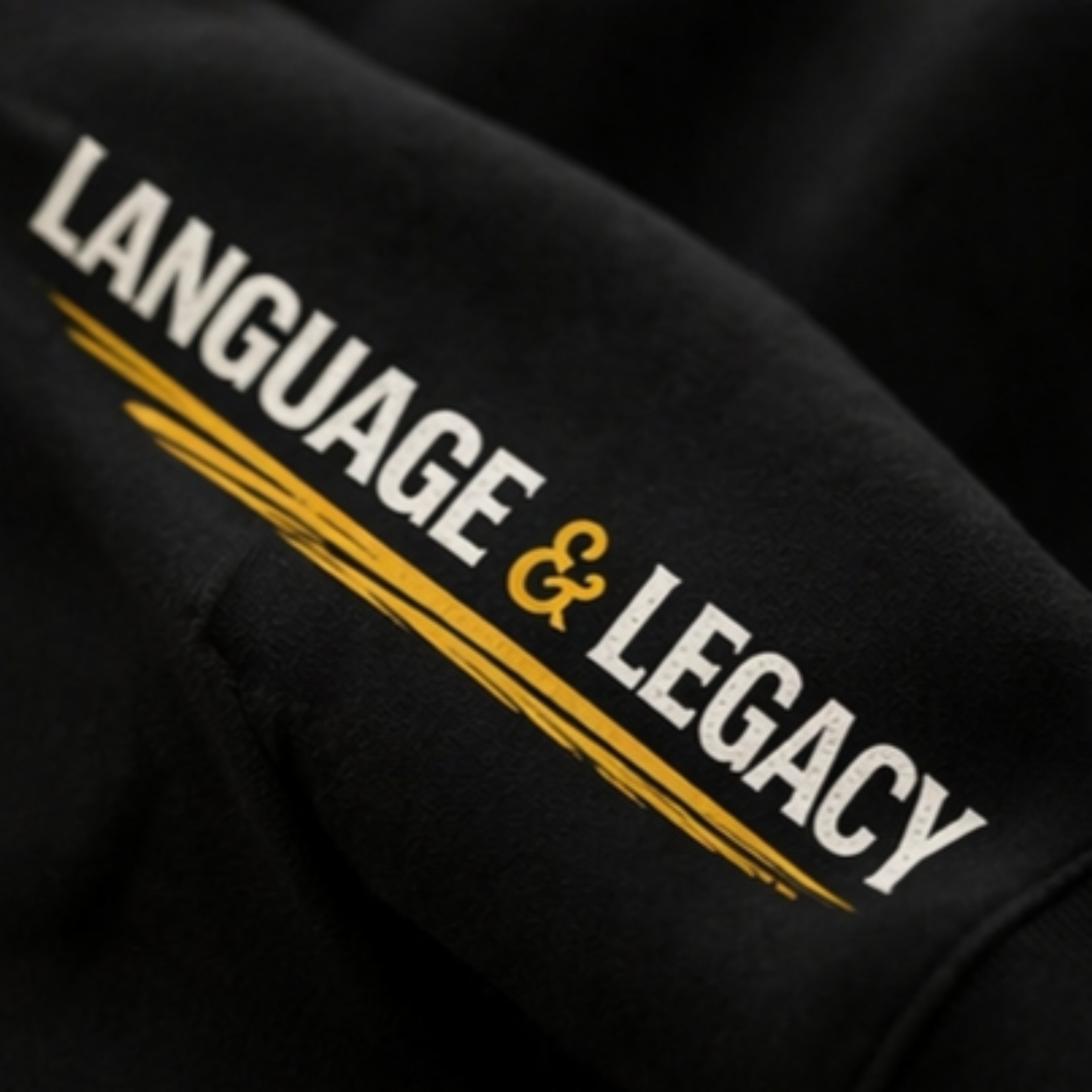 Change Your Language Oversized Fleece Hoodie – Motivational Graphic Streetwear Hoodie